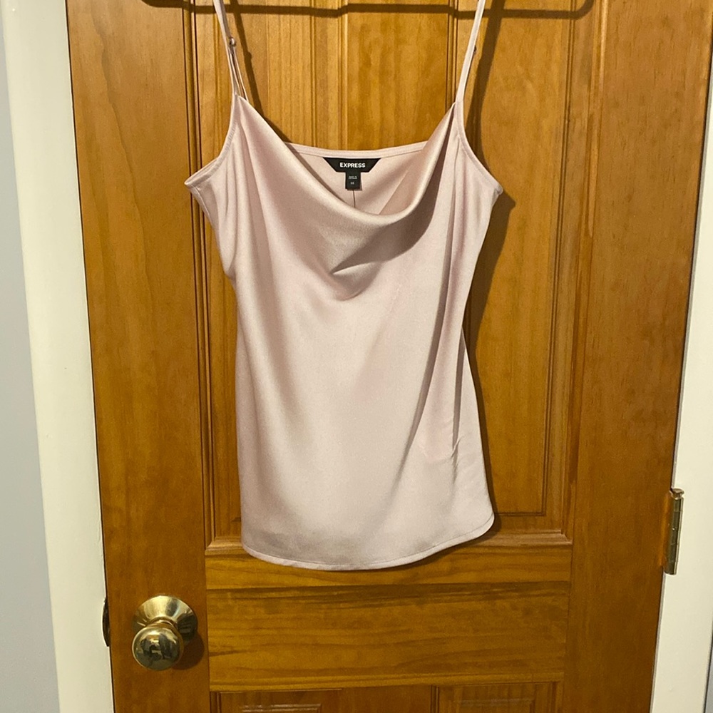 NWT Express Satin Cowl Neck Cami